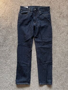 Gap Dark Blue Straight Jeans